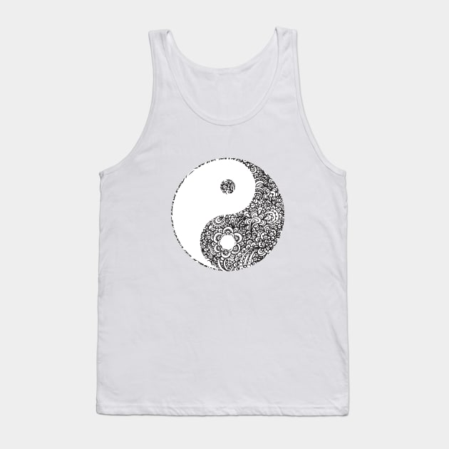 Ying Yang Tank Top by HayleyLaurenDesign